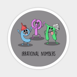 Irrational Numbers Magnet